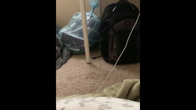 College Asian teen fucks bwc in dorm