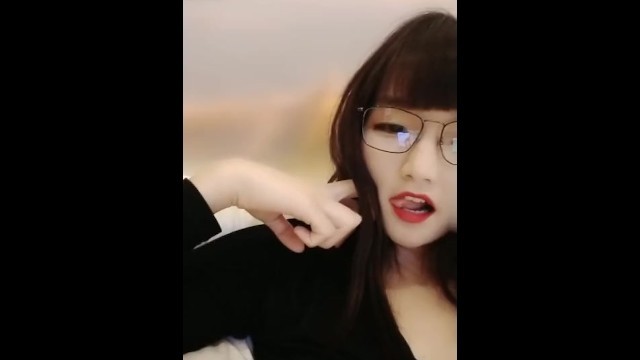 Chinese Glasses Girl Live Sex 5