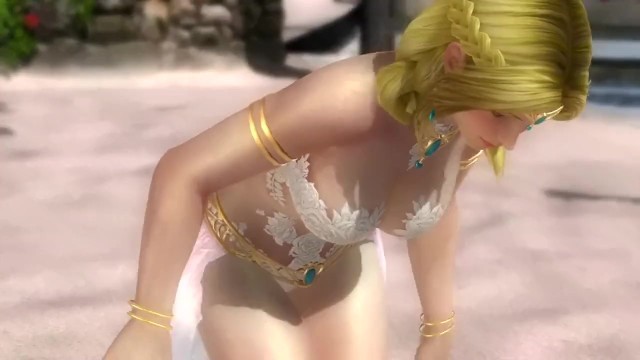 Dead or alive 5 Hot Helena in see throug dress exposes her butt in thong !